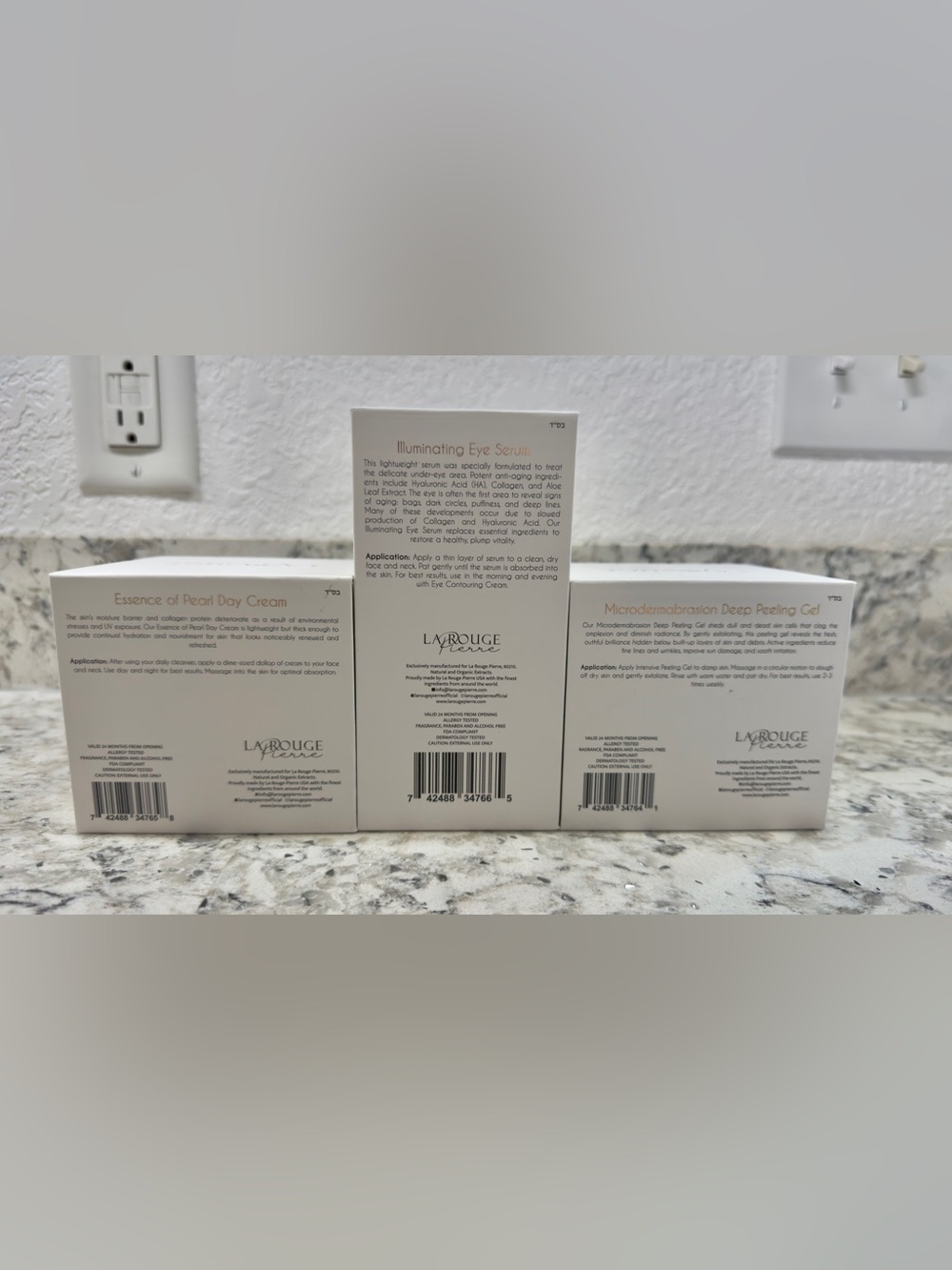 La Rouge Pierre Crystal Collection Skin Care Set - Picture 2 of 10